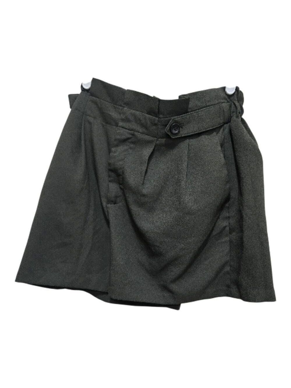Banana Republic Paperbag Waist Tailored Shorts Womens 6 Olive